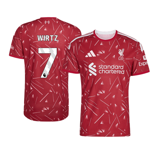 Tricouri Fotbal Liverpool WIRTZ #7 Acasă 2026/27 Authentic