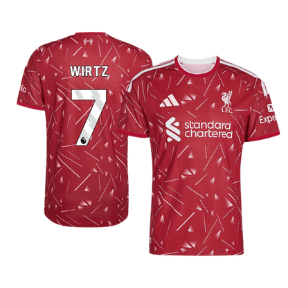 Tricouri Fotbal Liverpool WIRTZ #7 Acasă 2026/27 Authentic
