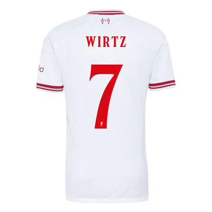 Tricouri Fotbal Liverpool WIRTZ #7 Deplasare 2026/27 Authentic - UCL