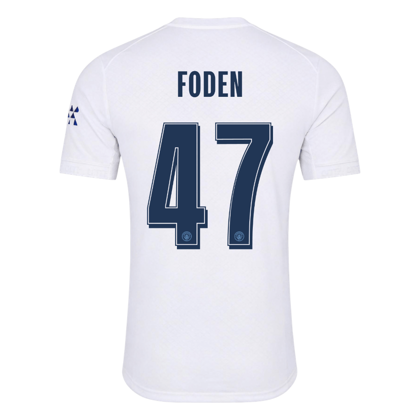 Tricouri Fotbal Manchester City FODEN #47 Treilea 2026/27 Authentic - UCL