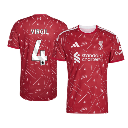 Tricouri Fotbal Liverpool VIRGIL #4 Acasă 2026/27 Authentic