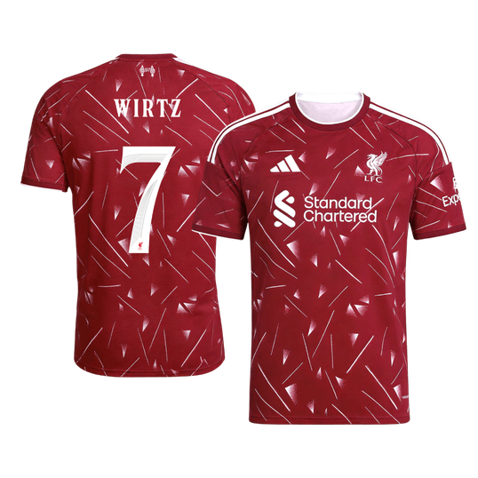 Tricouri Fotbal Liverpool WIRTZ #7 Acasă 2026/27 Authentic - UCL