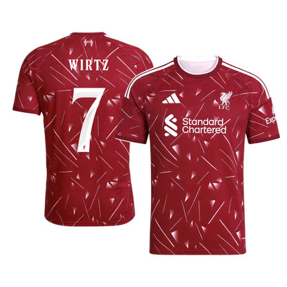Tricouri Fotbal Liverpool WIRTZ #7 Acasă 2026/27 Authentic - UCL