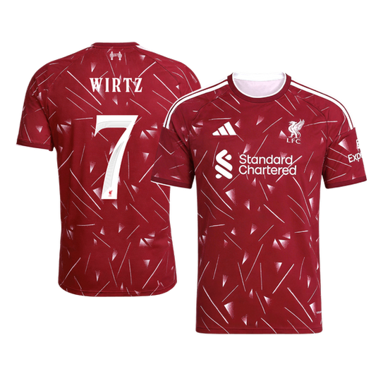 Tricouri Fotbal Liverpool WIRTZ #7 Acasă 2026/27 Authentic - UCL