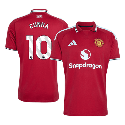 Tricouri Fotbal Manchester United CUNHA #10 Acasă 2026/27 - Premium