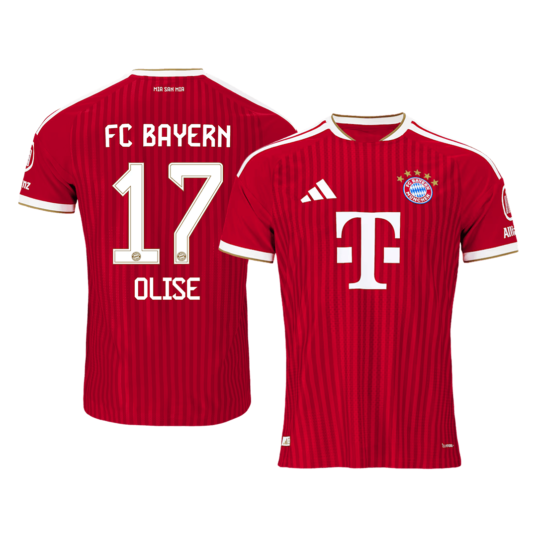 Tricouri Fotbal Bayern Munchen OLISE #17 Acasă 2026/27 Authentic