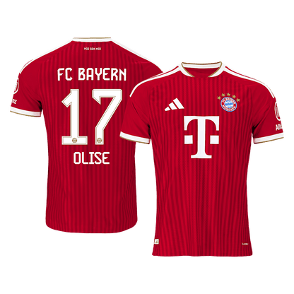 Tricouri Fotbal Bayern Munchen OLISE #17 Acasă 2026/27 Authentic