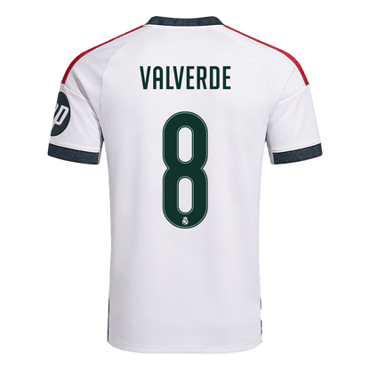 Tricouri Fotbal Real Madrid VALVERDE #8 Acasă 2026/27 - Premium
