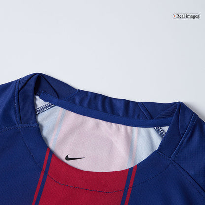 Tricouri Fotbal Barcelona F.DE JONG #21 Acasă 2025/26 UCL - Premium