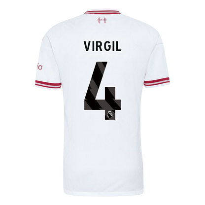 Tricouri Fotbal Liverpool VIRGIL #4 Deplasare 2026/27