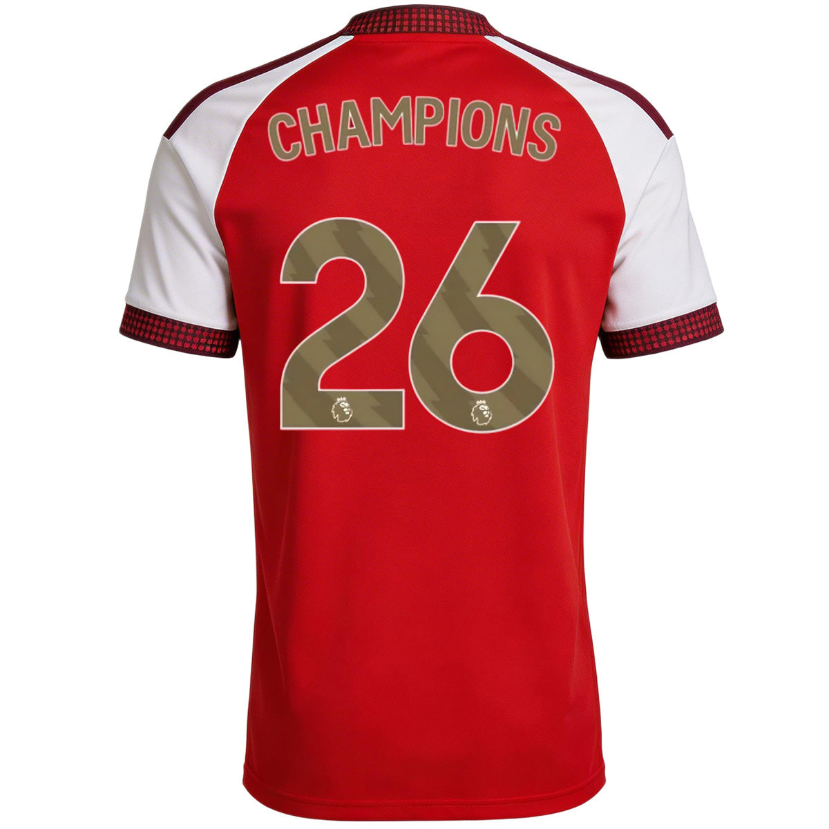 Tricouri Fotbal Arsenal CHAMPIONS #26 Acasă 2026/27 - Premium