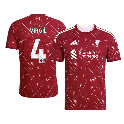 Tricouri Fotbal Liverpool VIRGIL #4 Acasă 2026/27 - Premium